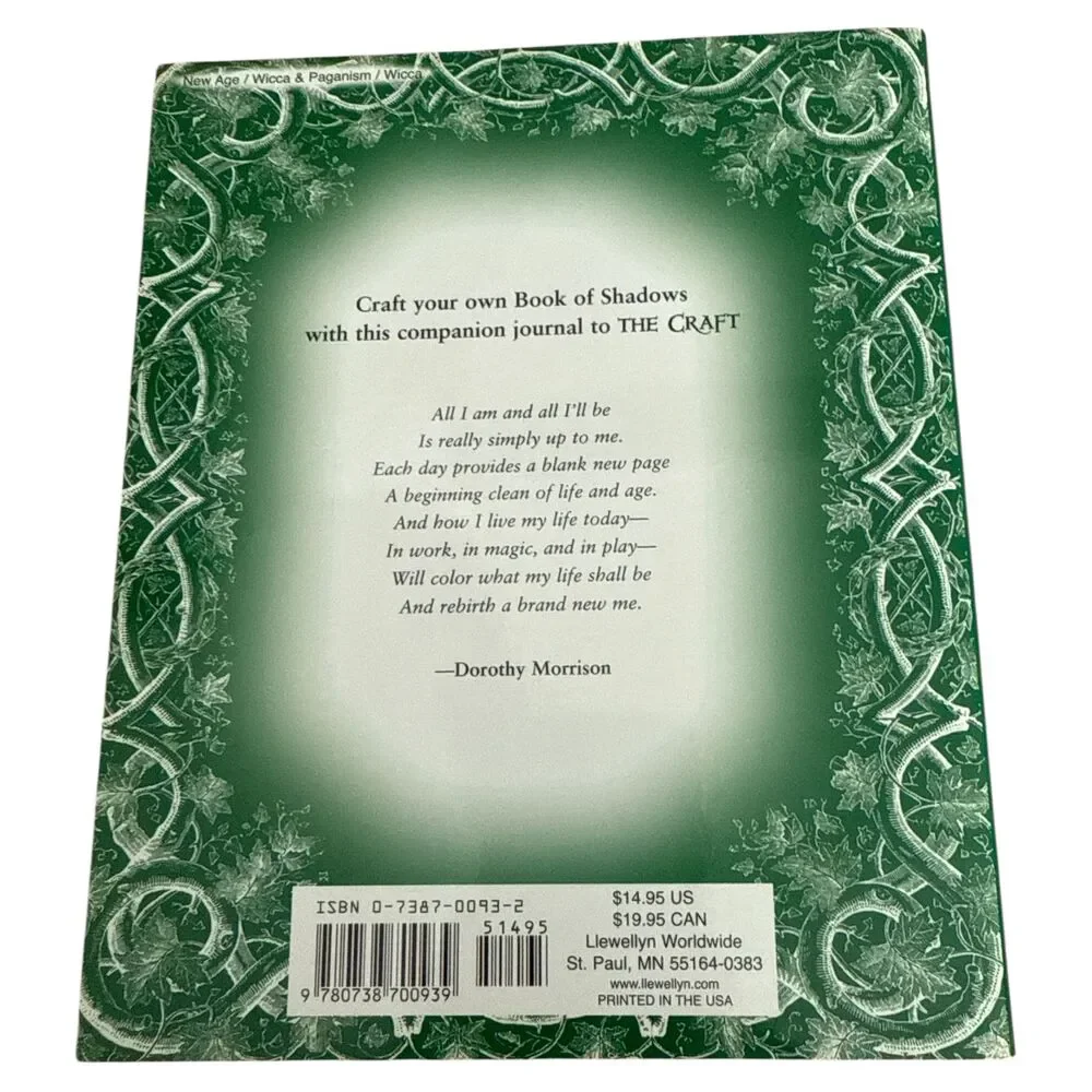 The Craft & Companion Journal Dorothy Morrison Wicca Witchcraft Spell Book Set